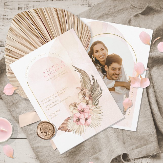 Boho Oasis Wedding Photo Template ID959 (Creator Uploaded)