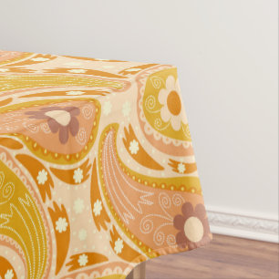 Boho Paisley Tablecloth