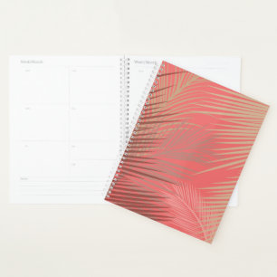 Boho Palm Pattern Planner