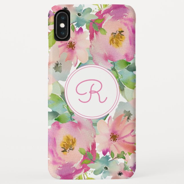 Boho Pastel Watercolor Case-Mate iPhone Case (Back)