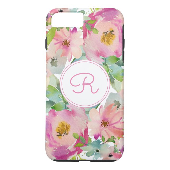 Boho Pastel Watercolor Case-Mate iPhone Case (Back)