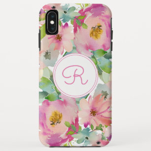 Boho Pastel Watercolor iPhone XS Max Case