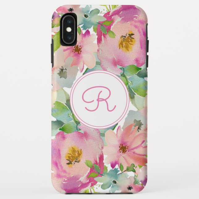 Boho Pastel Watercolor Case-Mate iPhone Case (Back)