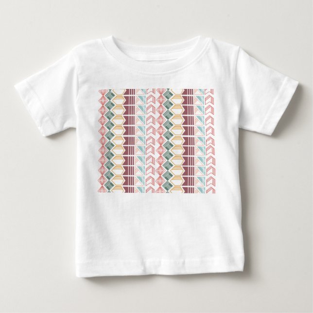 Boho Pattern Baby T-Shirt (Front)