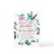 Boho Peonies Floral Wedding Invitation