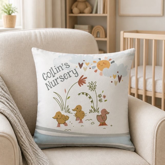 Boho Personalized Nursery Pillow (Creator Uploaded)