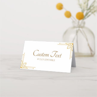 Boho Philippines Filipino Wedding Place Cards