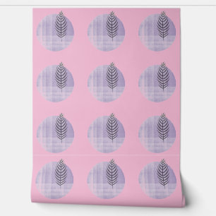BOHO PINK FLORAL WALLPAPER