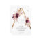Boho Pink Frame Pampas Grass Floral Wedding