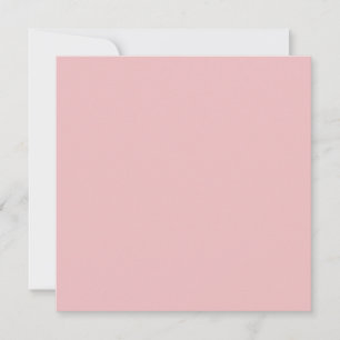 Boho Pink Solid Colour Card