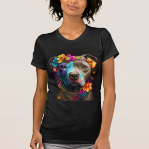Boho Pit Bull #7 T-Shirt