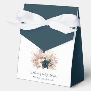 Boho Poppin Champagne Bottles Baby Shower  Favor Box