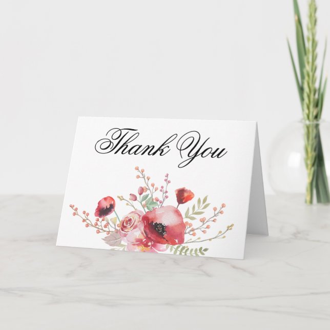Boho Poppy Merci (Devant)