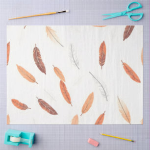 Boho Popular Feathers Luxury Collection Tissue Paper