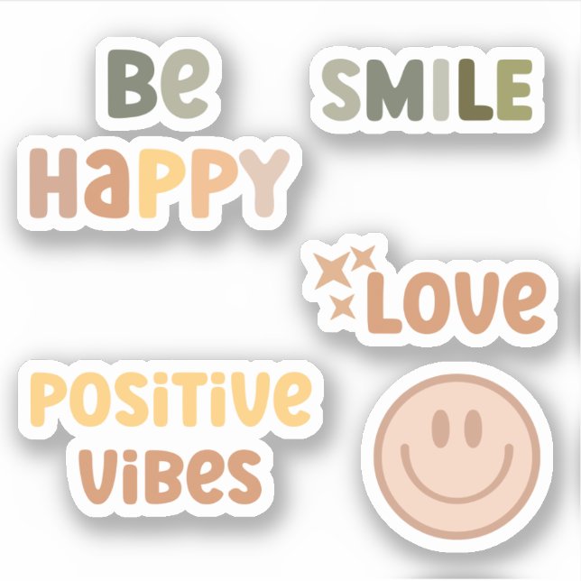 Boho Positive Vibes Summer  (Front)