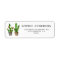 Boho Potted Succulents and Cactus Personalized