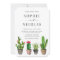 Boho Potted Succulents and Cactus Summer Wedding