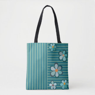 boho preppy style tote bag