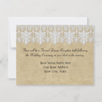BOHO Printed Burlap n Lace gypsy Modern Mod Style