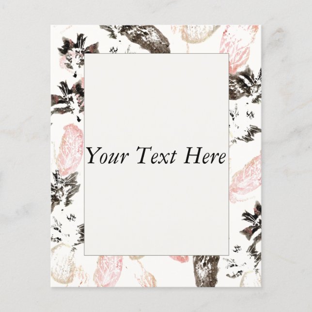 Boho Programmes Feuilles et plumes (Devant)