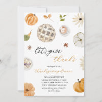 Boho Pumpkin Let's Give Thanks