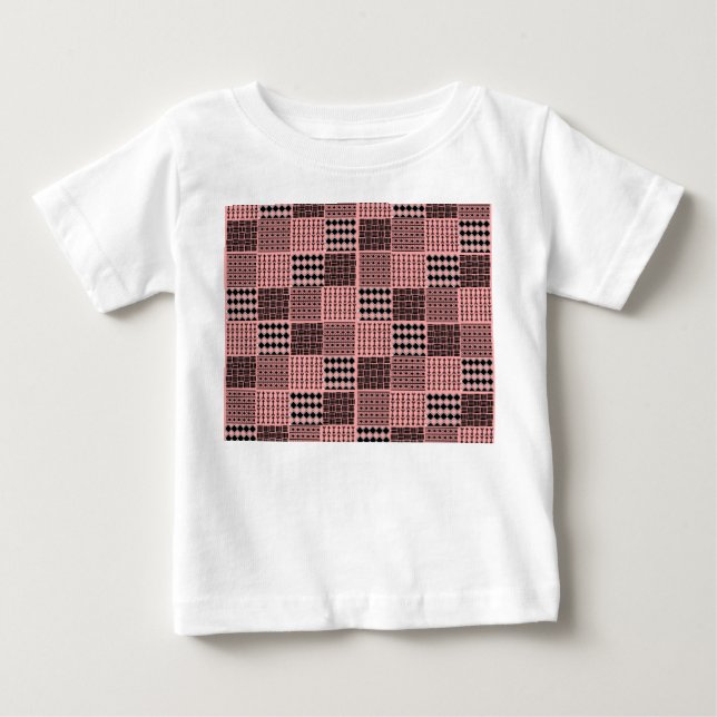 Boho Quilt Baby T-Shirt (Front)