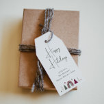 Boho Rainbow and Hearts Happy Holidays Family Gift Tags<br><div class="desc">Celebrate the joy of the season with this boho rainbow and hearts happy holidays family gift tags. The unique and chic editable script creates a touch of charm and individuality. Its simple design features colourful bohemian rainbows, hearts, and Christmas trees that evoke a whimsical winter ambiance. With a clean, minimalist...</div>