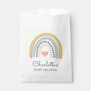 Boho Rainbow Baby Shower  Favour Bag