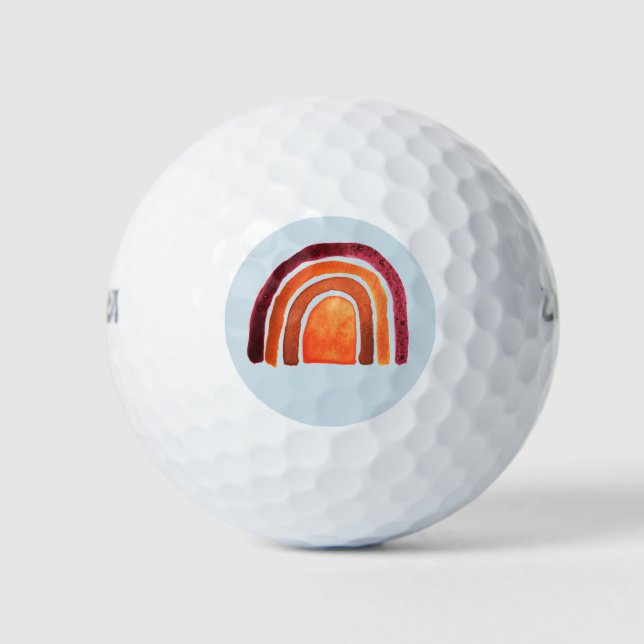BOHO RAINBOW GOLF BALLS (Front)