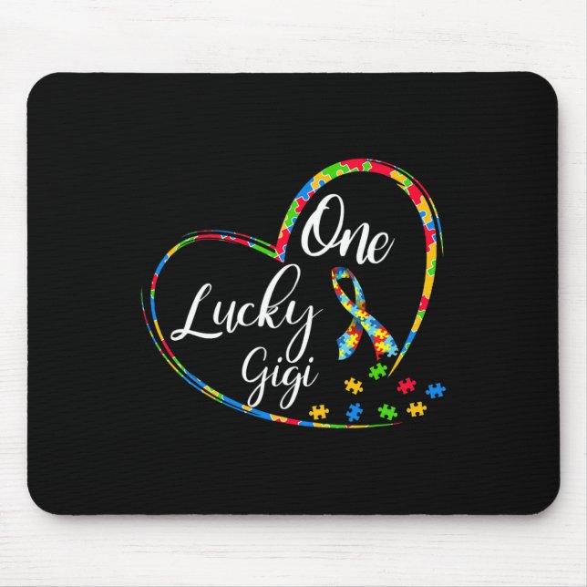 Boho Rainbow Happy Pi Day 3.14 Math Geek 3  Mouse Pad (Front)