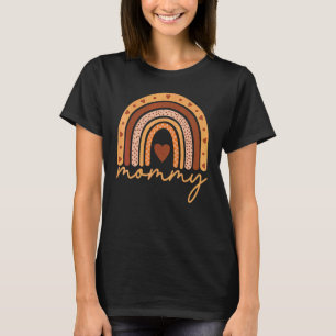 Boho Rainbow Mommy Mother's Day Boho Rainbow Mom H T-Shirt