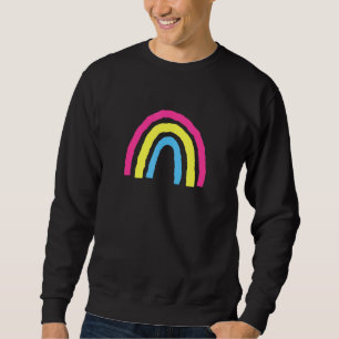 Boho Rainbow Pan Pansexual Flag Pride Lbgtqia Sweatshirt