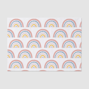 Boho Rainbow Pastel Tissue Paper
