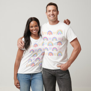 Boho Rainbow Pattern T-Shirt