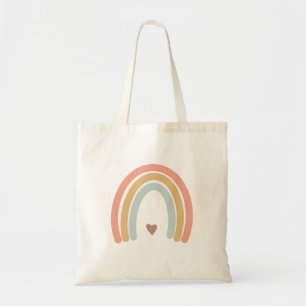 Boho Rainbow Tote Bag