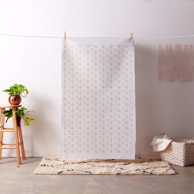 Boho Rainbows and Stars Fabric (In Situ)