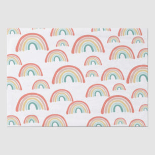 Boho Rainbows Decoupage Wrap Tissue Paper
