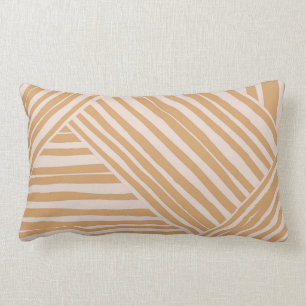 Boho rayé coussin neutre dortoir décoration