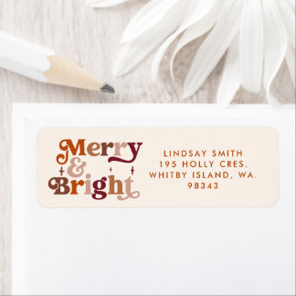 Boho Retro Merry et Bright