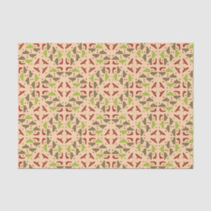 Boho Retro Modern Graphic Tissue Paper