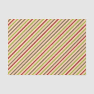 Boho Retro Modern Stripe Tissue Paper