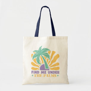  Boho Retro Summer Quote  Tote Bag