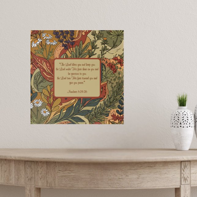 Boho Rhapsody Blessing Customizable  Poster (Creator Uploaded)