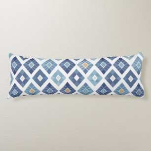 Boho Rhombus Modern Chic Body Pillow