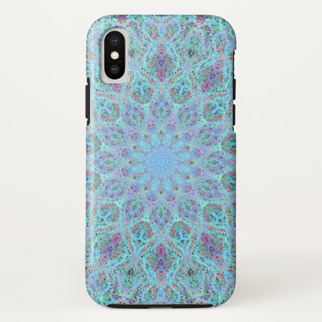 Boho-romantic coloured mandala ornament arabesque Case-Mate iPhone case (Back)