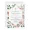 Boho Rose Confirmation Invitation