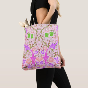 Boho Rose Floral William Morris Sac fourre-tout d'