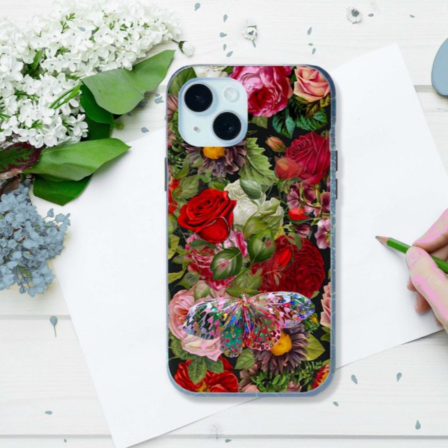 Boho Roses Case-Mate iPhone Case (Creator Uploaded)