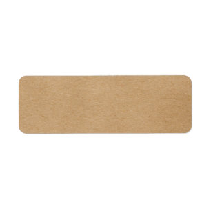 Boho rustique Kraft simple et élégant