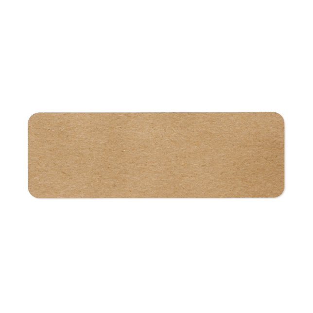 Boho rustique Kraft simple et élégant (Devant)